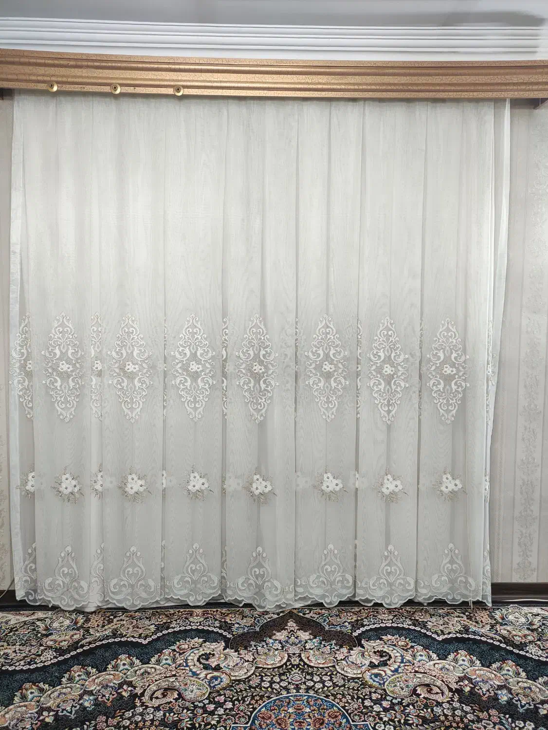 پرده خانه|پرده، رانر، رومیزی|محمدشهر, عباس آباد|دیوار