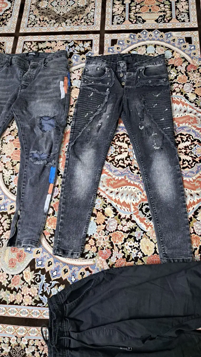 تعدادی شلوار لی و اسلش مردانه|لباس|تهران, شیوا|دیوار