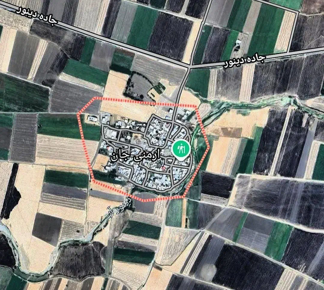 زمین کشاورزی روستای ارمنیجان|فروش زمین و ملک کلنگی|دینور, |دیوار