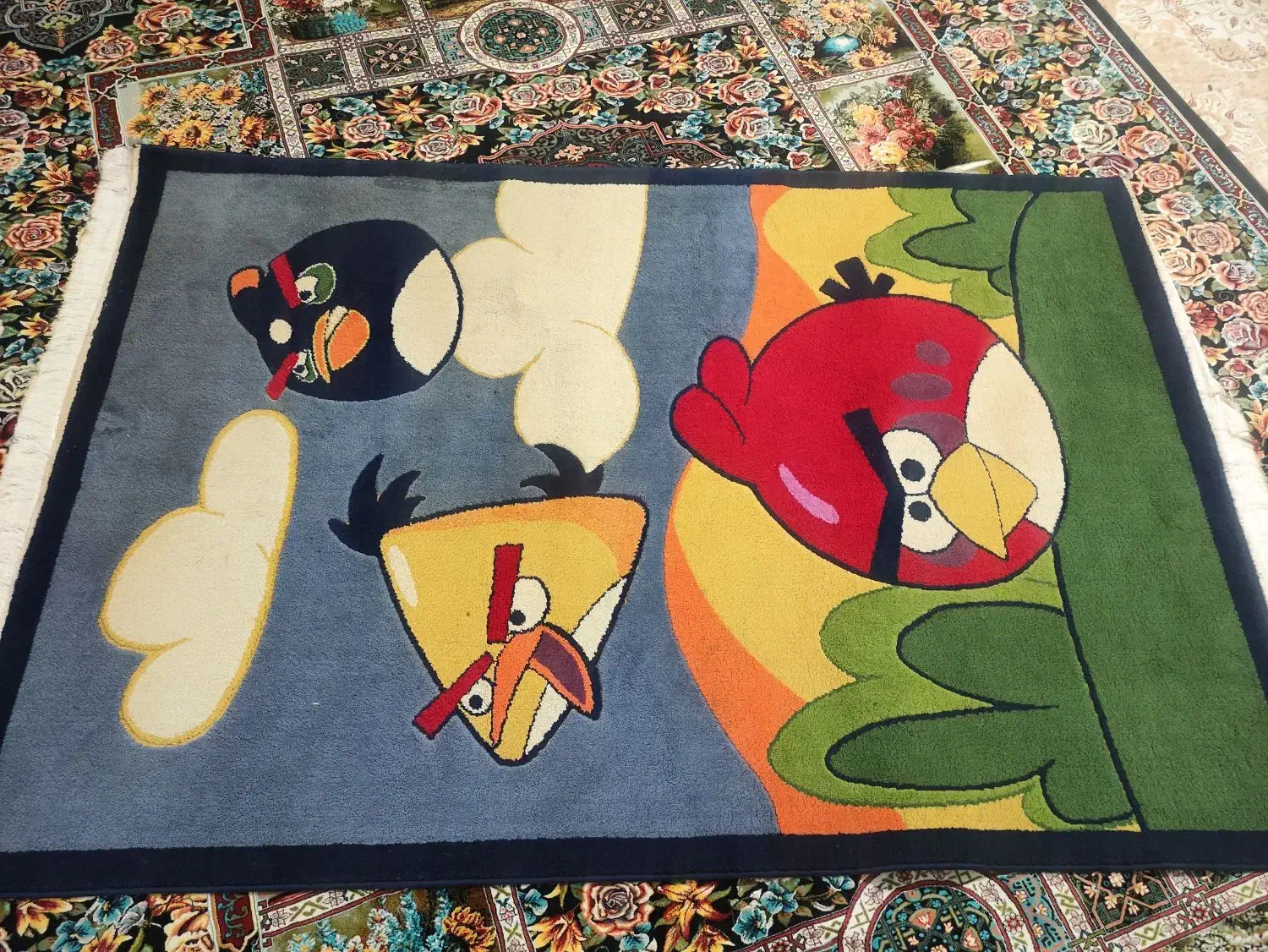 فرش عروسکی ۴ متری|فرش|گرگان, |دیوار