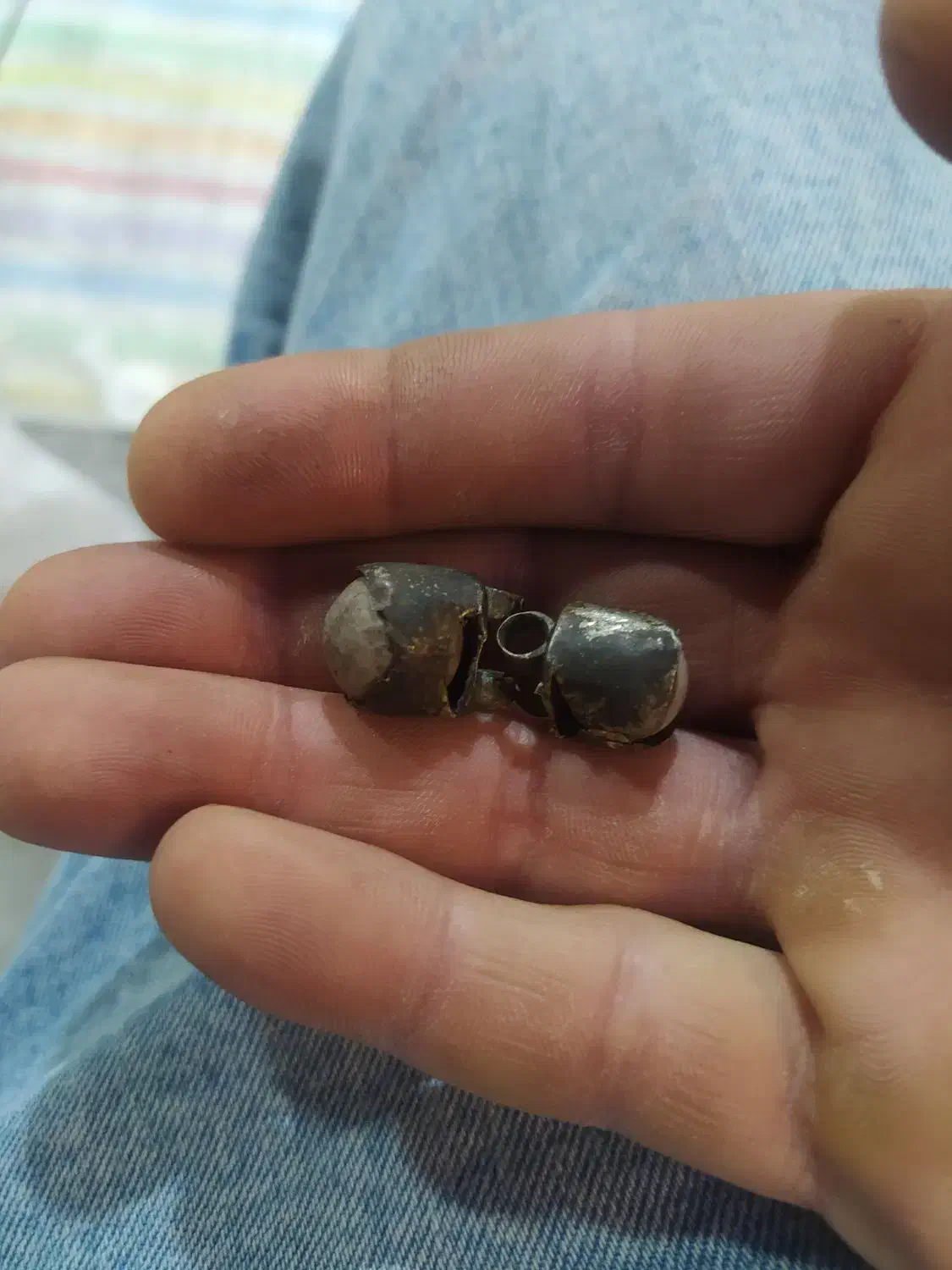 یک جفت مهره ایلامی که سمت زیگوارت چغازنبیل|جواهرات|اهواز, فرهنگ شهر|دیوار