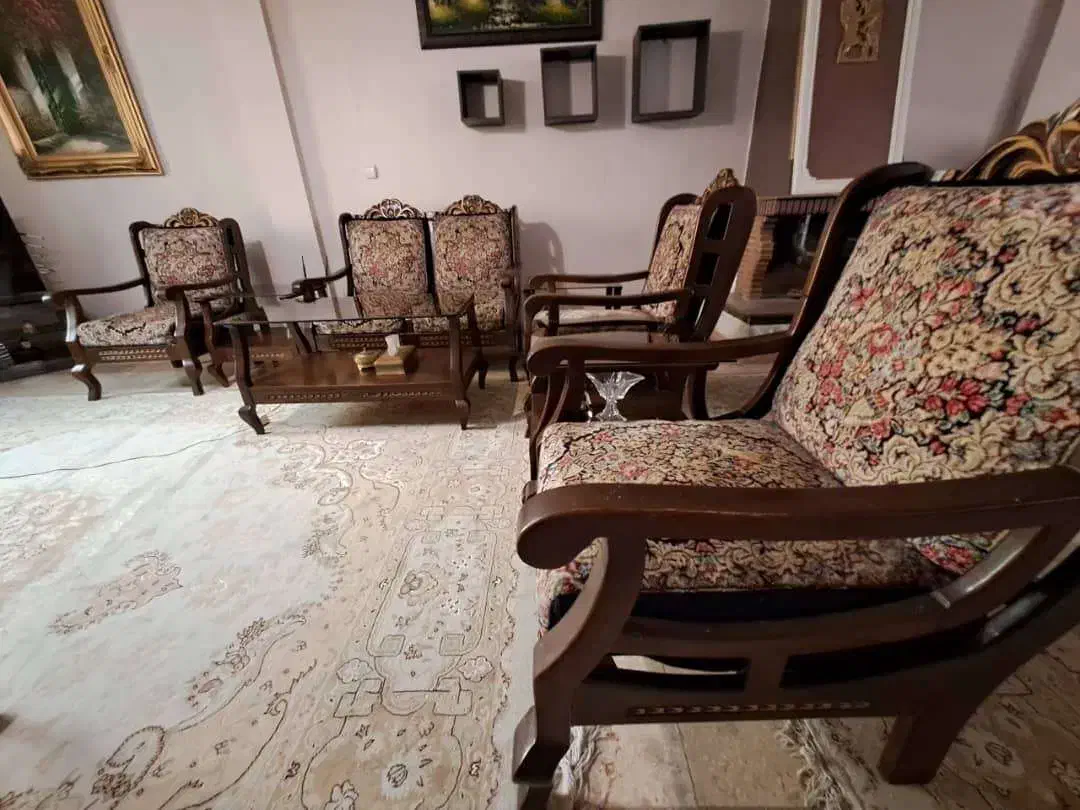 مبل قالی دستبافت کرمان|مبلمان خانگی و میز عسلی|تهران, قلهک|دیوار