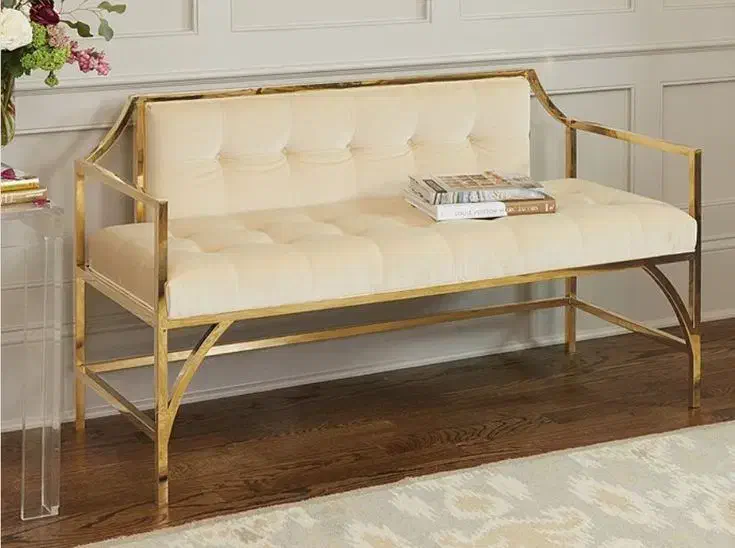 مبلمان فلزی نشیمن پارچه و چرم|مبلمان خانگی و میز عسلی|تهران, امانیه|دیوار