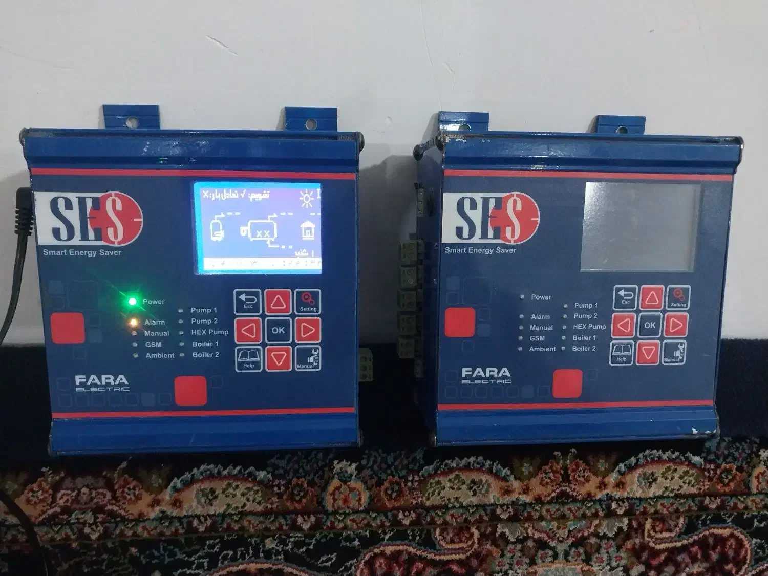 دستگاه کنترل هوشمند موتور خانه SES فرا الکتریک|آبگرمکن، پکیج، شوفاژ|قزوین, |دیوار