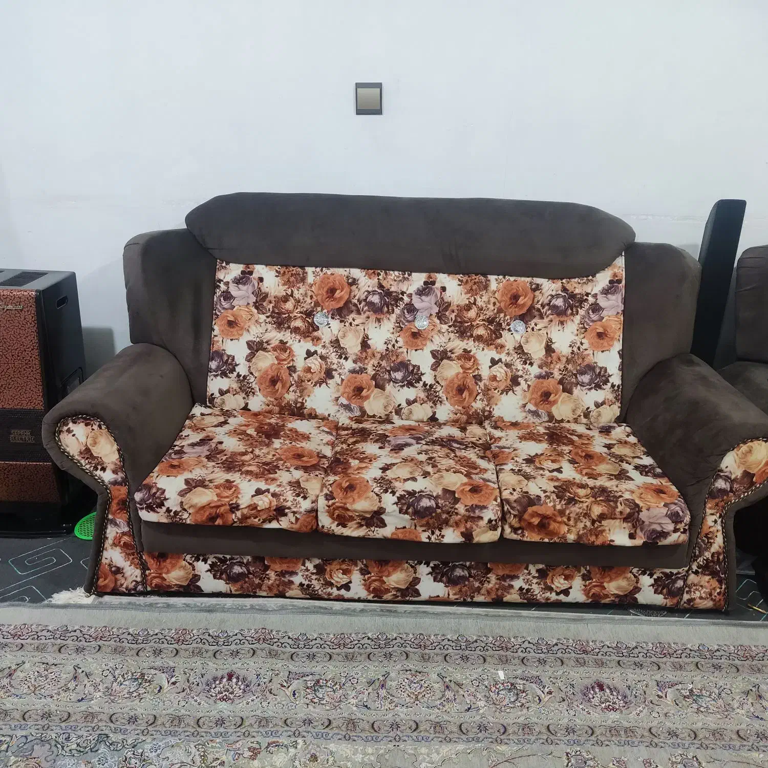 فروش فوری مبل هفت نفره|مبلمان خانگی و میز عسلی|شیرود, |دیوار