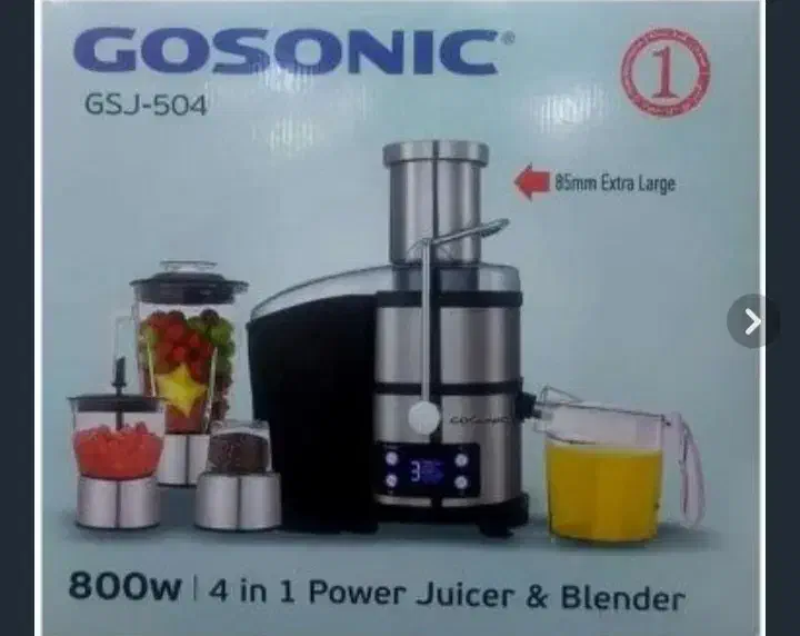 چهارکاره گاسونیک مدل ۵۰۴|آبمیوه‌گیر و آب‌مرکبات‌گیر|تهران, منیریه|دیوار