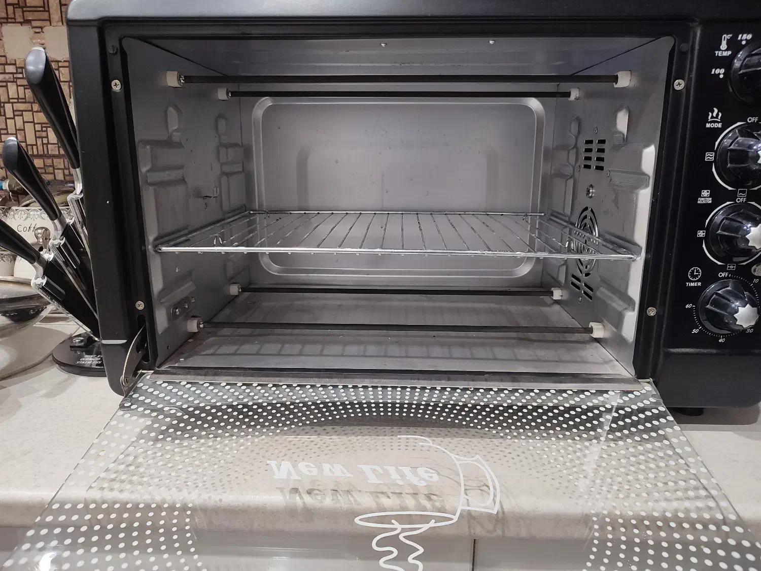 آون توستر نیو لایف ۵۵ لیتری کاملا سالم و تمیز|اجاق گاز و لوازم برقی پختوپز|تهران, علم و صنعت|دیوار