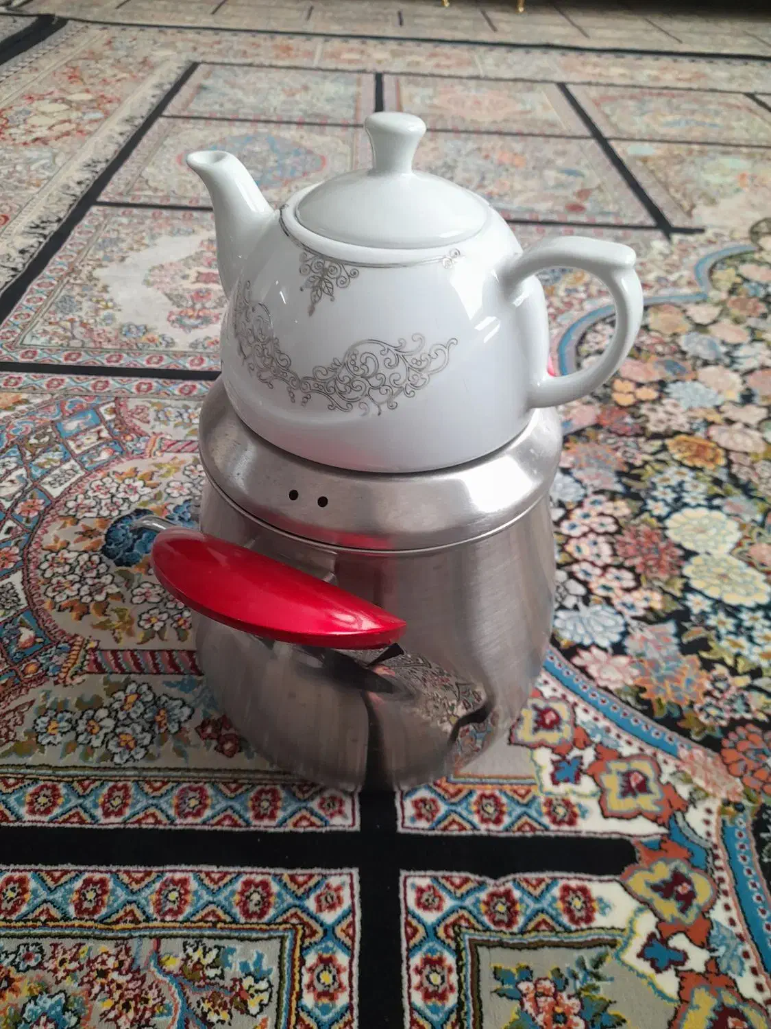 کتری قوری|قوری، کتری، قهوهساز دستی|دورود, |دیوار