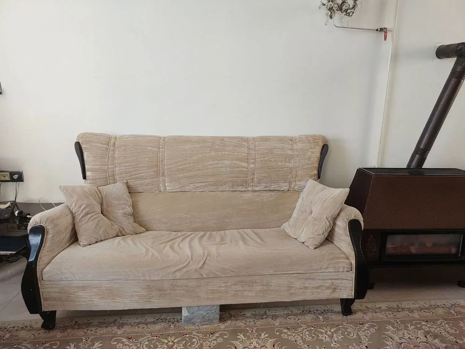 مبل مناسب خانه باغی|مبلمان خانگی و میز عسلی|صحنه, |دیوار