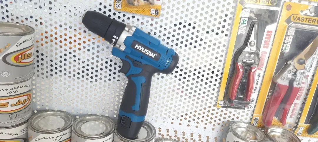 پیچ گوشتی شارژی هیوسان دو باطری|ابزارآلات|کامیاران, |دیوار