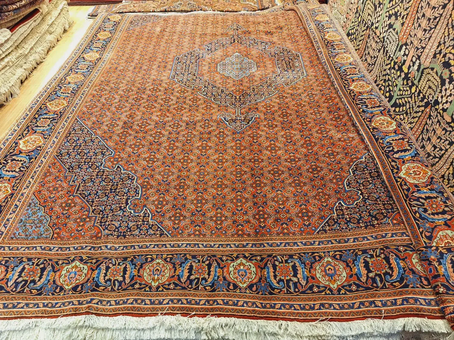 قالی ۱۲متری دستباف آهنین بیجار|فرش|تهران, اکباتان|دیوار