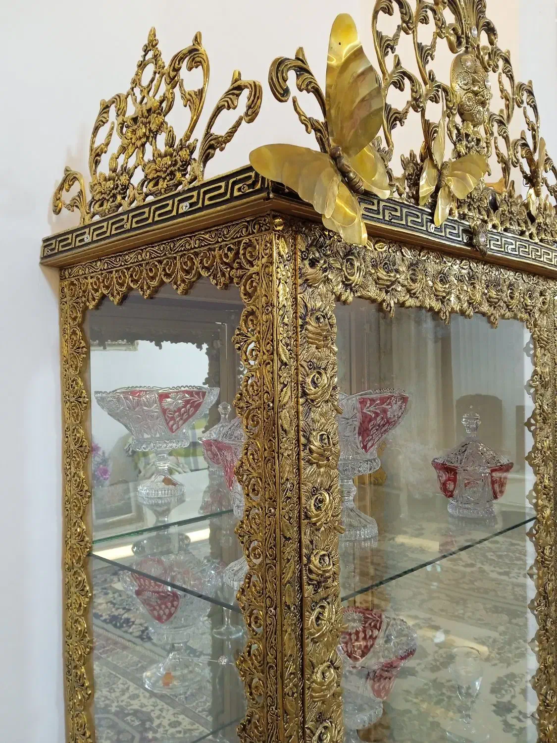 بوفه برنز سفارشی بسیار سنگین|بوفه، ویترین، کنسول|تبریز, |دیوار