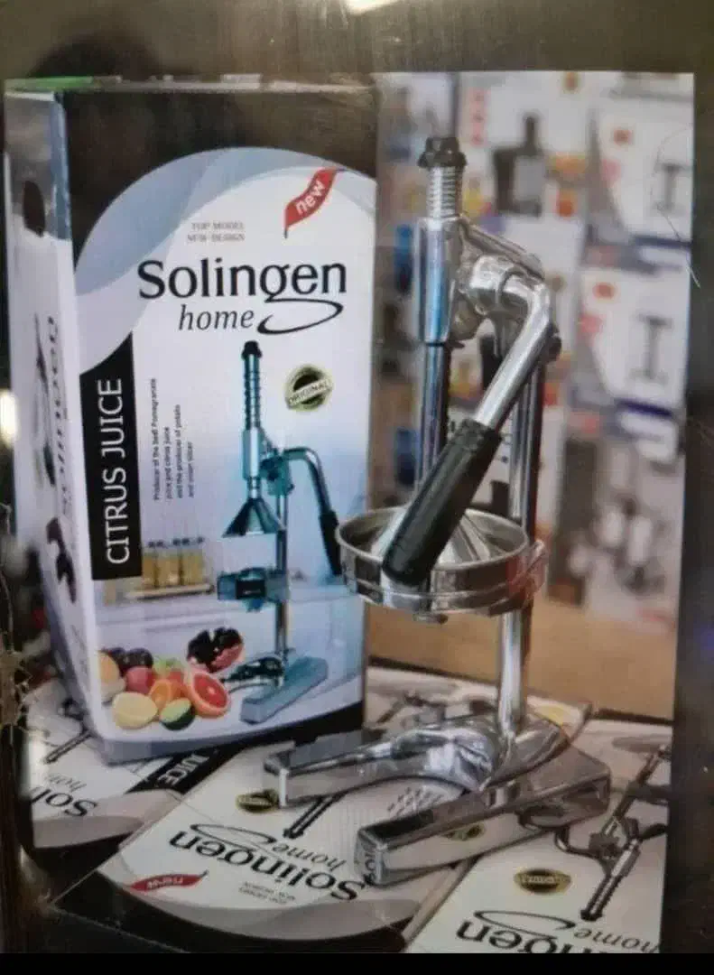 آب انار گیری و مرکبات دستی استیل زولینگن آلمان|آبمیوهگیر و آبمرکباتگیر|مشهد, کوشش|دیوار