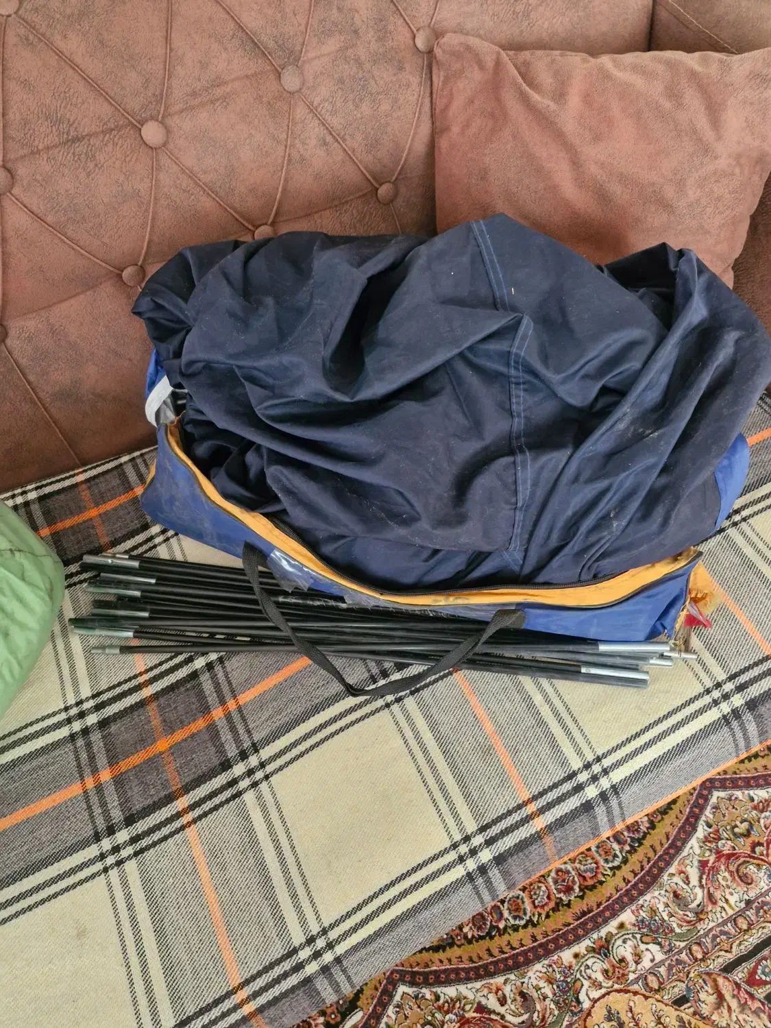 دوعددچادر مسافرتی میله ای ۹ و۶ نفره|کوهنوردی و کمپینگ|تبریز, |دیوار