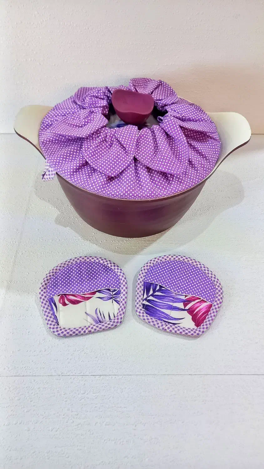 دمکن و دستگیره پارچه ای مزون دوز|سفره، حوله، دستمال آشپزخانه|شیراز, حسن آباد|دیوار