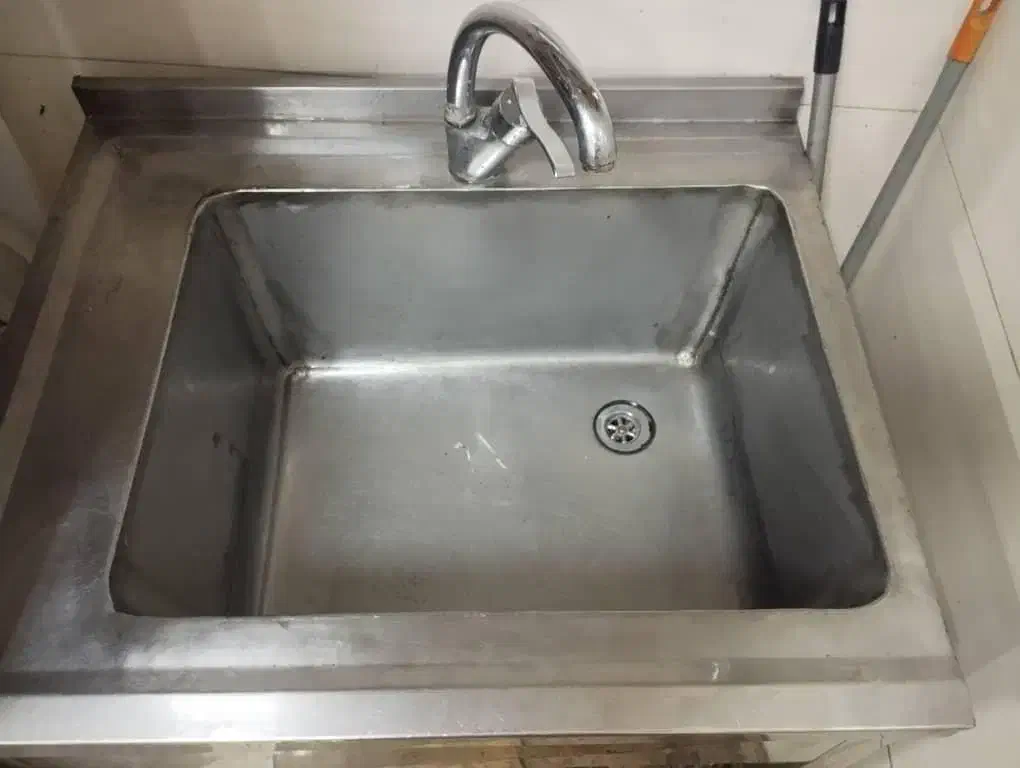 فر پیتزا تمیر به همراه سینک صنعتی نو|کافیشاپ و رستوران|ایلام, |دیوار