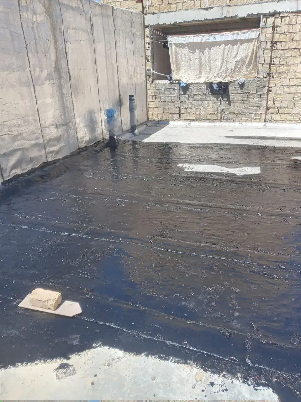 رفع نم وچکه حمام سرویس بالکن حیاط بدون تخریب|خدمات پیشه و مهارت|دورود, |دیوار