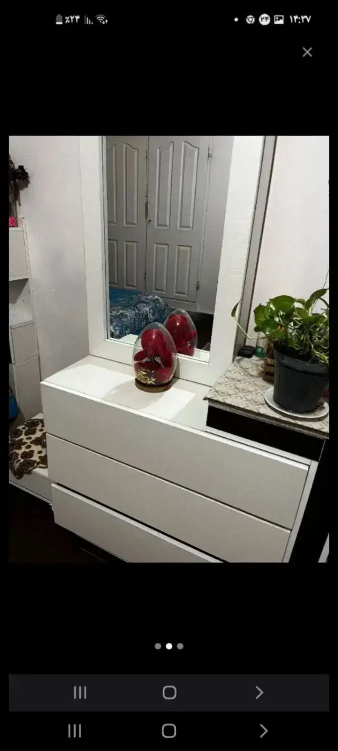 فروش تخت 2نفره همراه باتشک طبی|تخت و سرویس خواب|شازند, |دیوار