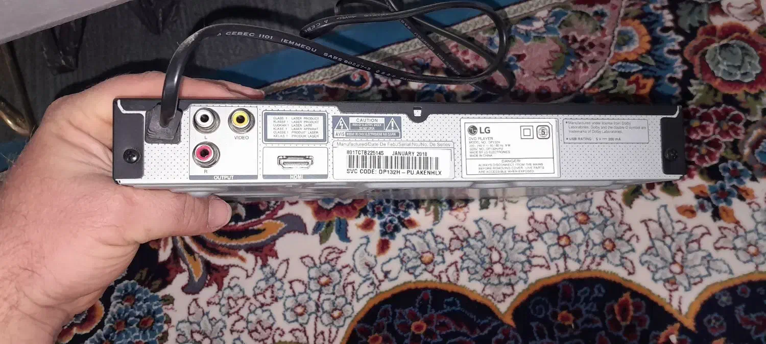 دی وی دی DVD LG|پخش‌کننده DVD و ویدیو|اشتهارد, |دیوار