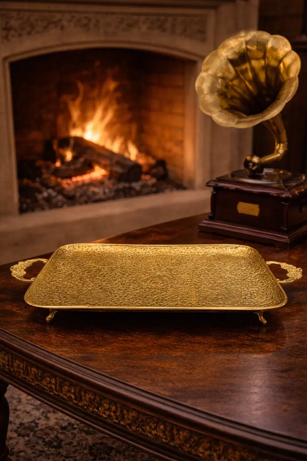 سینی برنجی همه کاره|صنایع دستی و سایر لوازم تزئینی|شیراز, گود عربان|دیوار