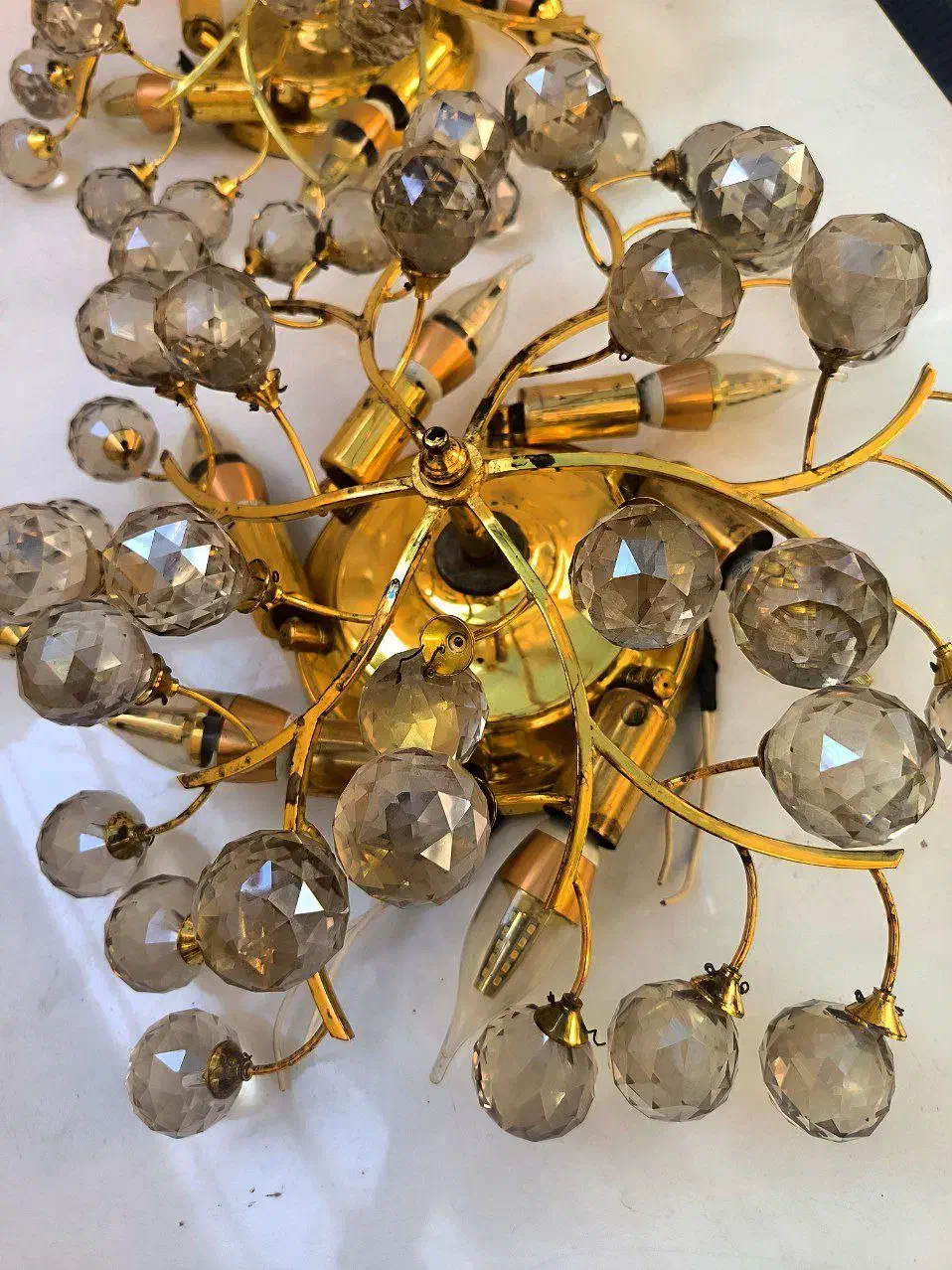 لوستر دکوری برنجی باکیفیت|لوستر و چراغ آویز|اصفهان, امامزاده اسماعیل|دیوار