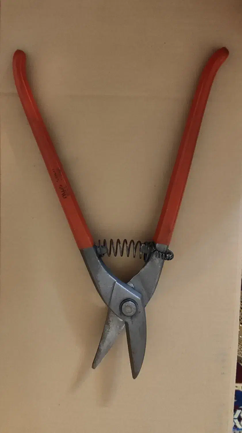 ۲ عدد قیچی ورق بر اصل آلمان|ابزارآلات|تهران, امام حسین|دیوار