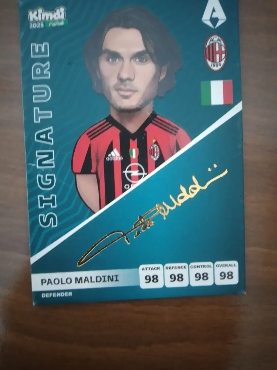 امضا کیمدی مالدینی کمیاب نو|کلکسیون و سرگرمی|تفرش, |دیوار