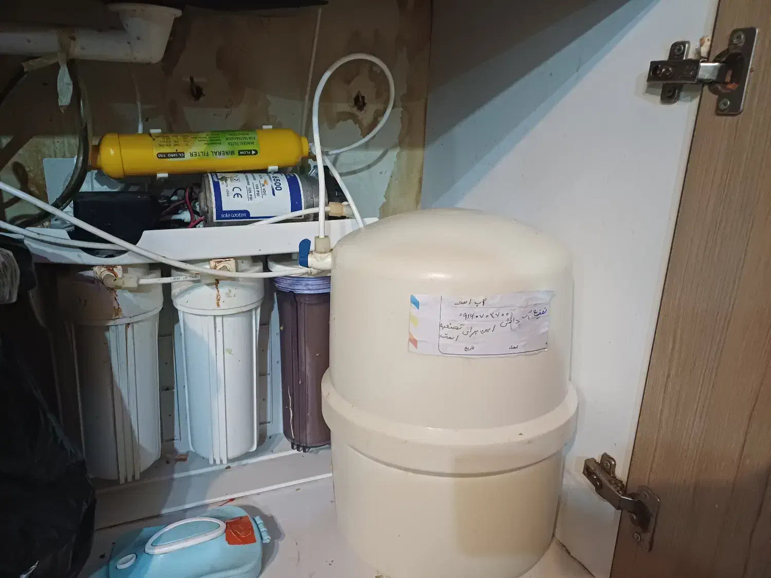 دستگاه تصفیه آب با مخزن|آبسردکن و تصفیه آب|اهواز, کیان اباد|دیوار