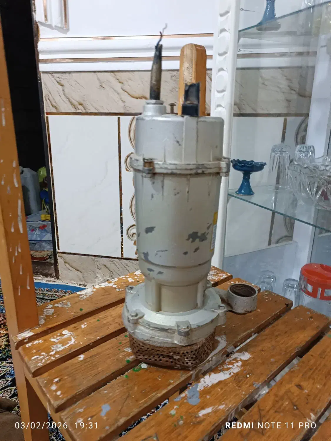 پمپ کفکش 12متری|ماشین‌آلات صنعتی|گلبهار, شهر جدید گلبهار|دیوار