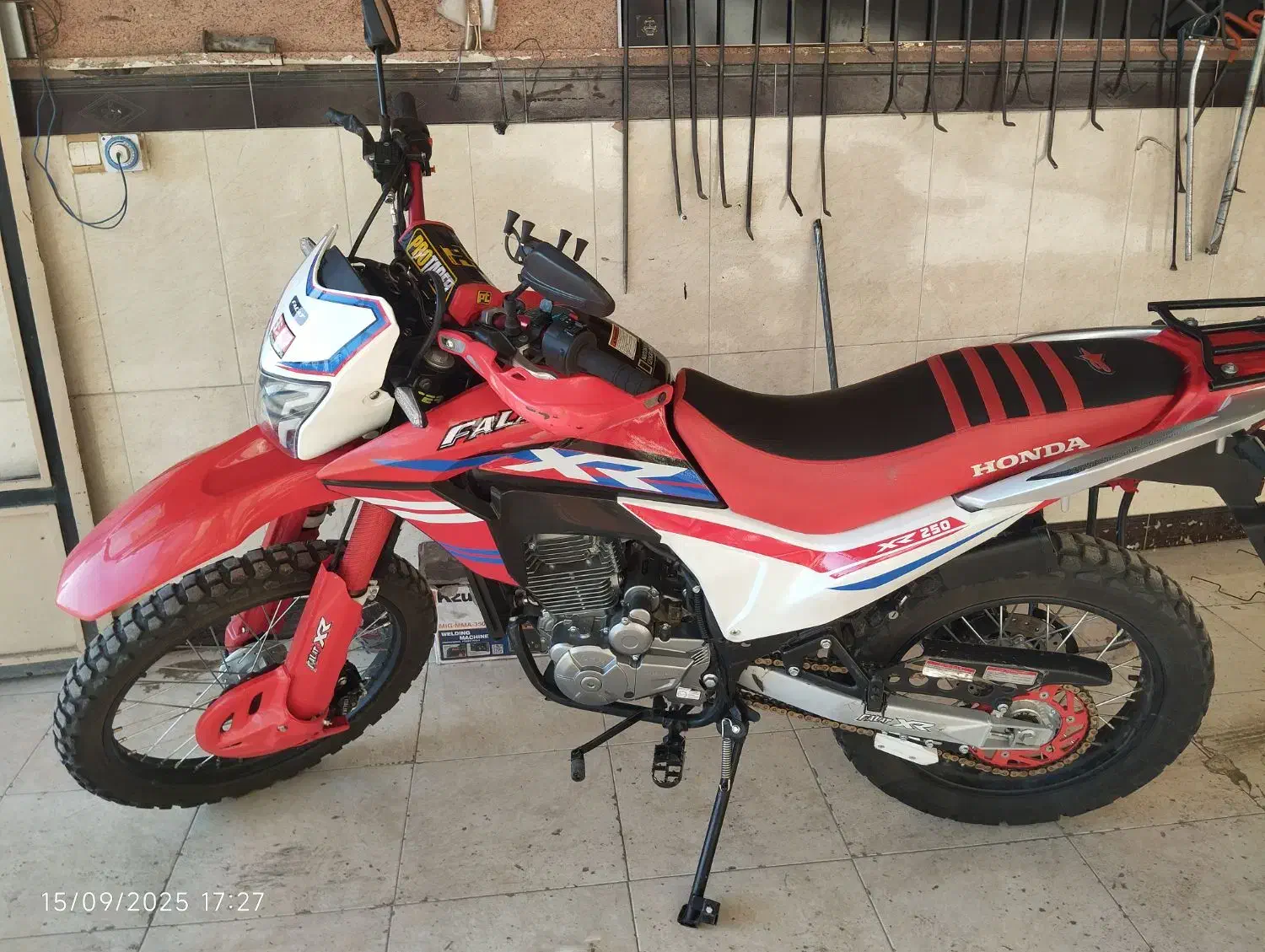 تریل ایکس آر 250 فروش فوری|موتورسیکلت|تالش, هشتپر|دیوار