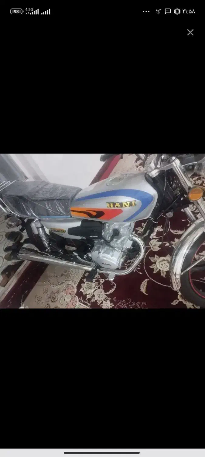 موتور هانی 125صفر|موتورسیکلت|پلدختر, |دیوار