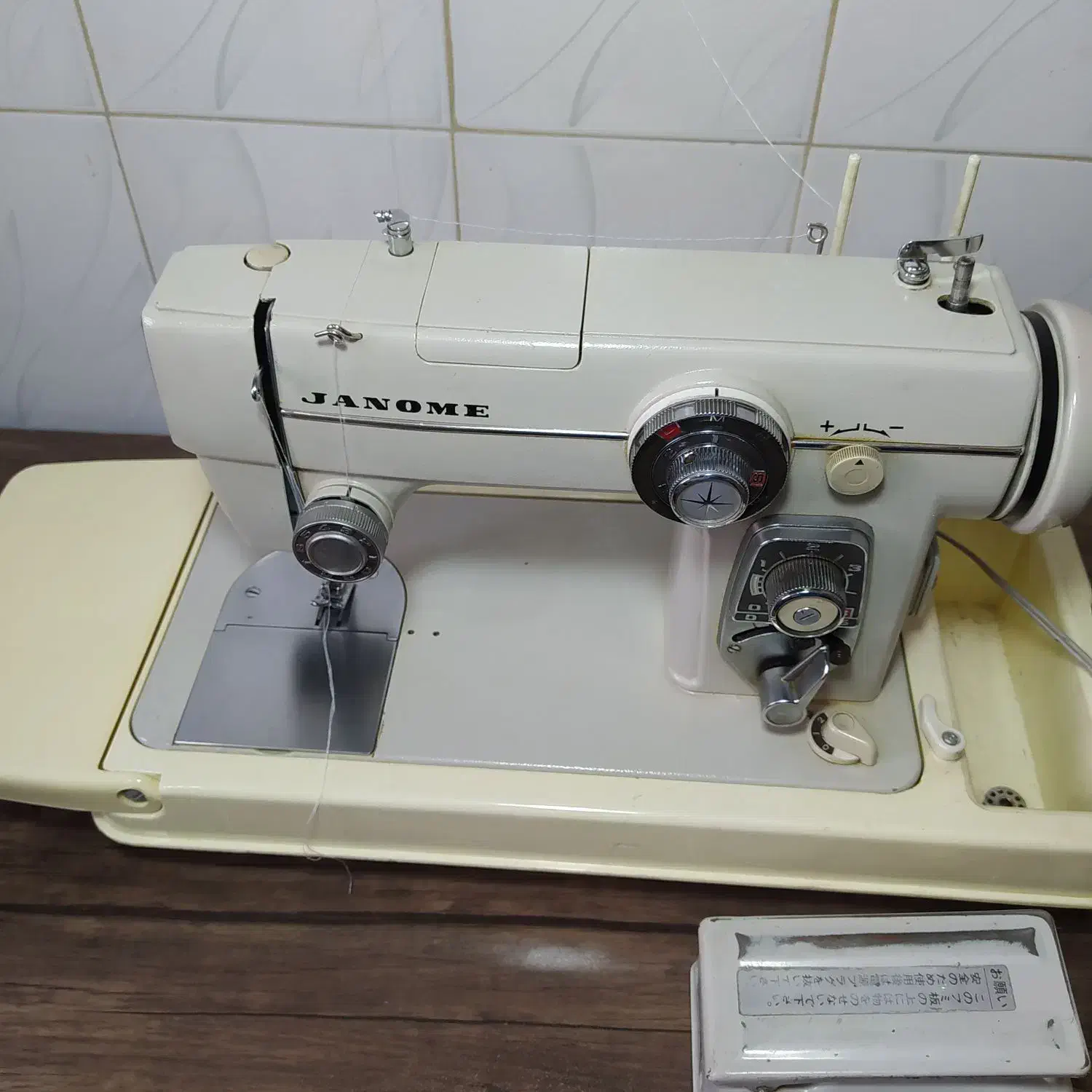 چرخ ژانومه مدل 680 ژاپنی درحد|چرخ خیاطی و ریسندگی|قرچک, مهدیه|دیوار