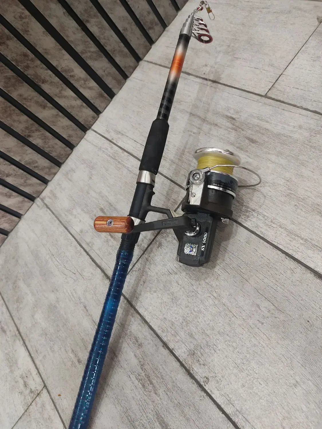 چوب و چرخ کره ای اصلی|ماهیگیری|ابریشم, |دیوار