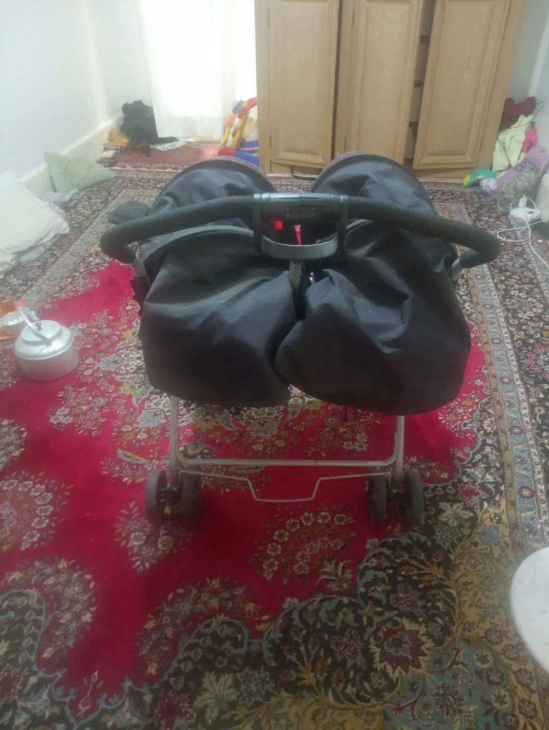 کالسکه دوقلو کودک سالم|کالسکه و لوازم جانبی|تهران, الهیه|دیوار