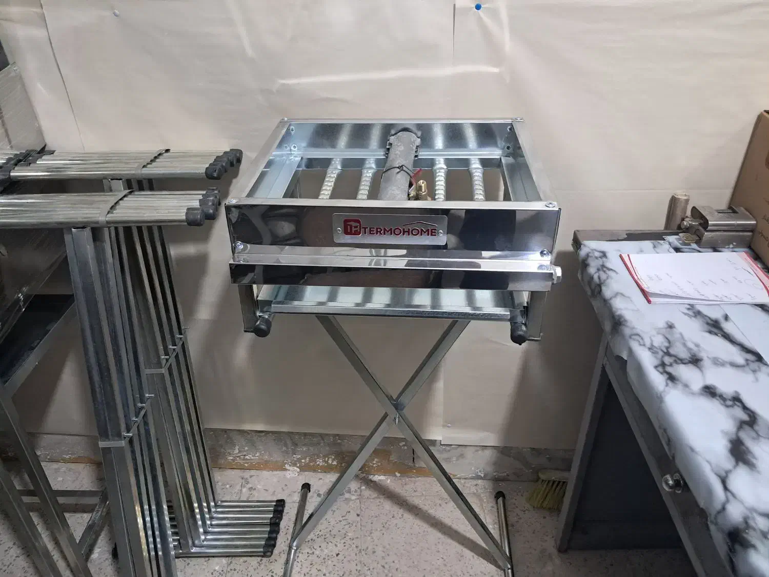 کبابپز کباب پز منقل گازی|اجاق گاز و لوازم برقی پخت‌وپز|خمینی‌شهر, |دیوار