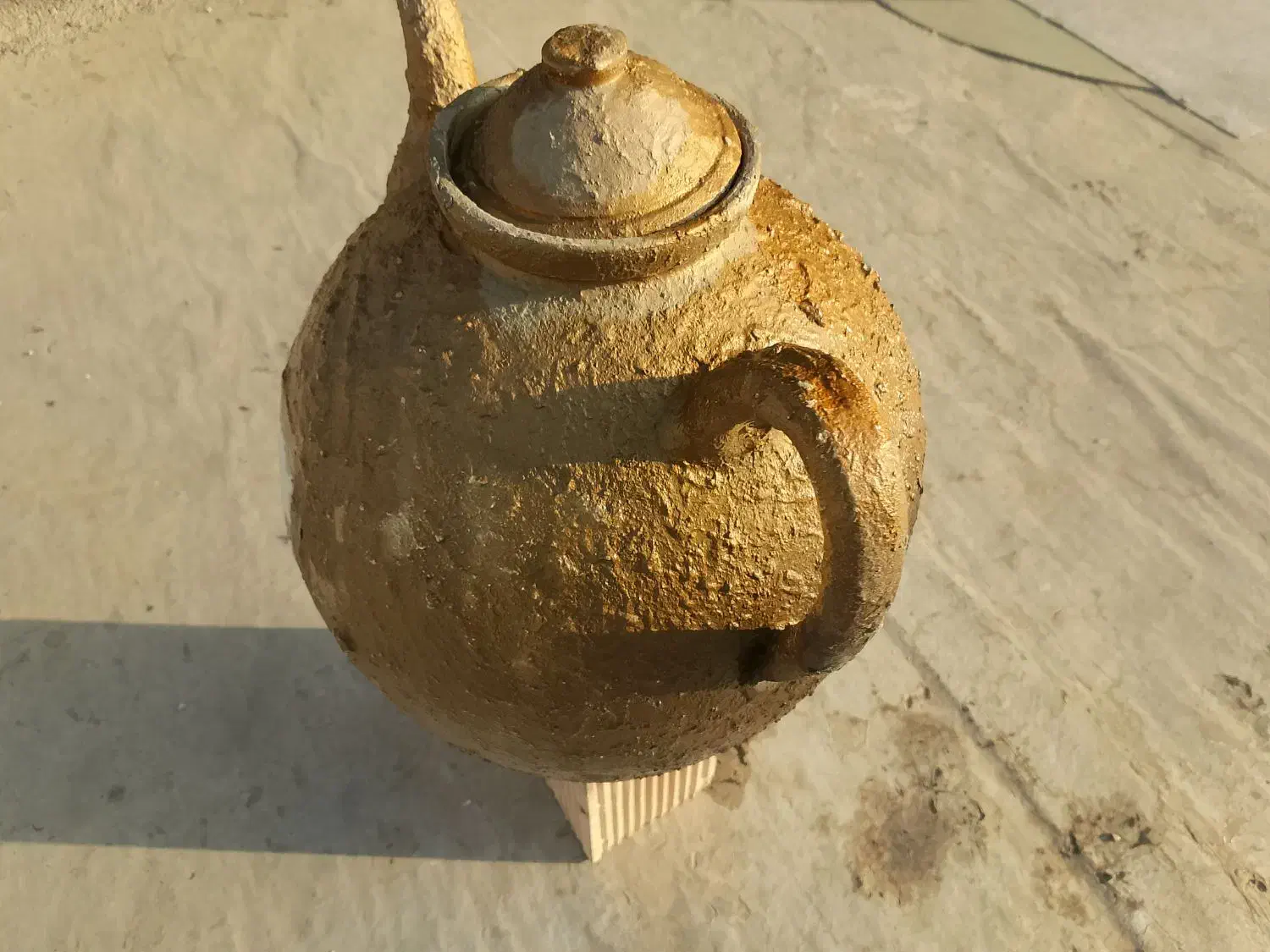 قوری سفالی|صنایع دستی و سایر لوازم تزئینی|برخوار, |دیوار