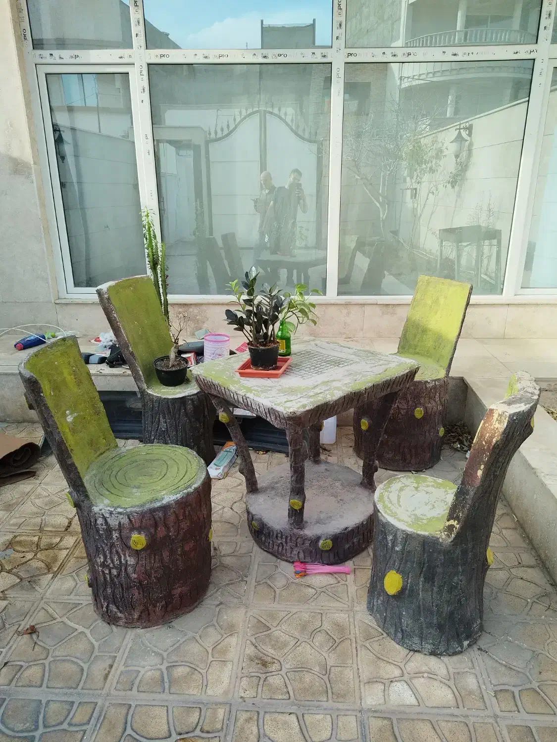 صندلی سنگی|صندلی و نیمکت|پاکدشت, پاکدشت (مامازند)|دیوار