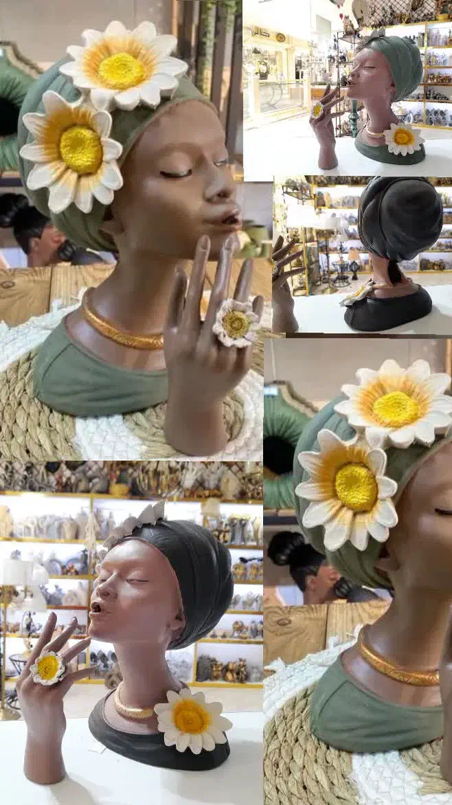 زیر گلدانی فرفورژه جاعودی لیدی مجسمه مدرن آباژور|حراج|قم, سراجه (۱۵ خرداد)|دیوار