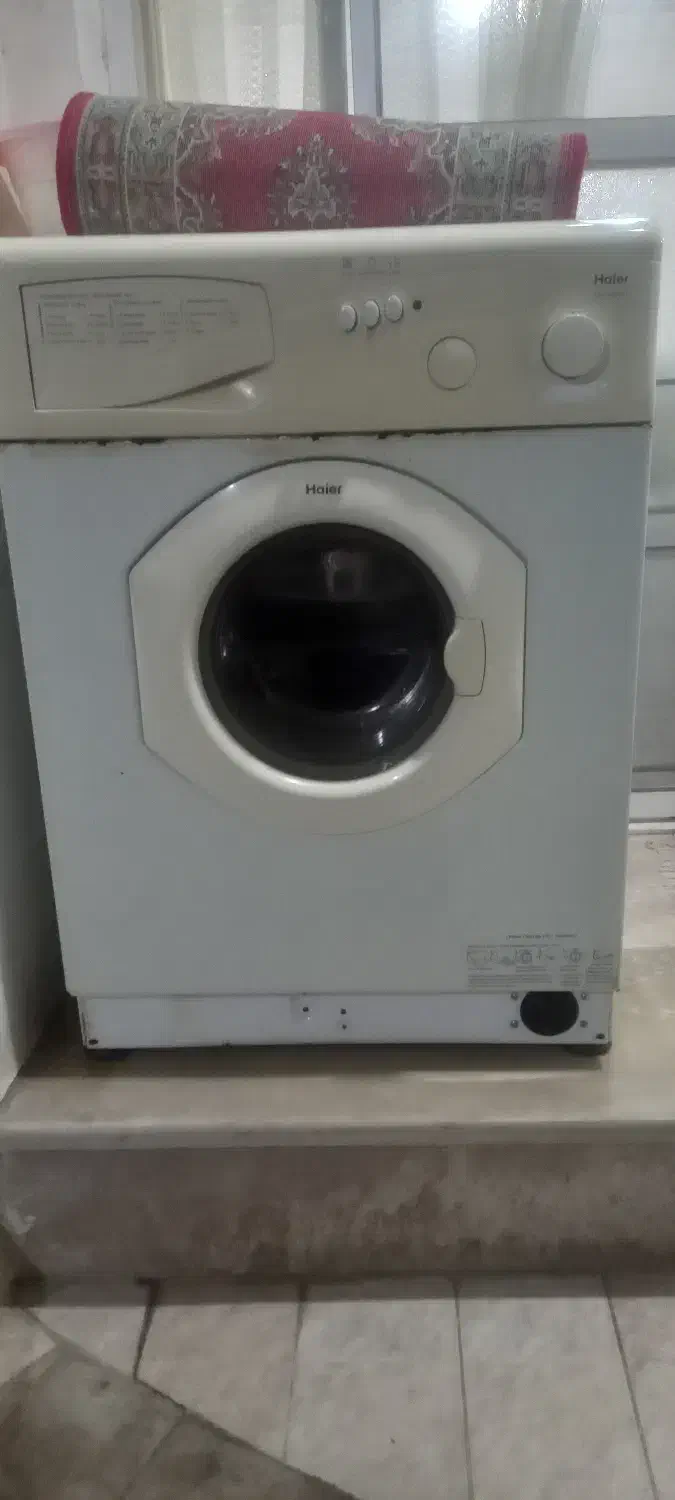 لباسشویی|ماشین لباسشویی و خشک‌کن لباس|رشت, منظریه|دیوار