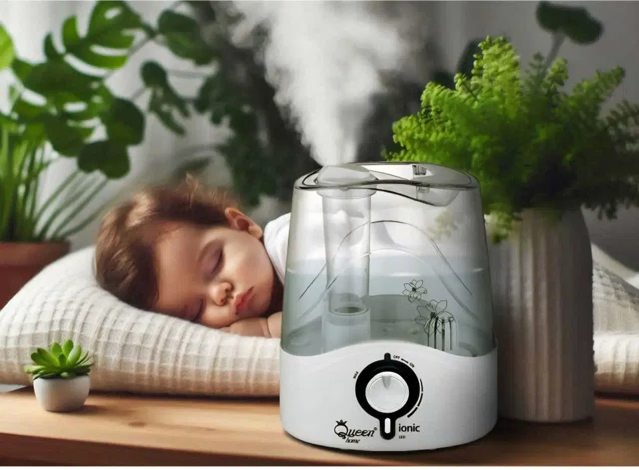 دستگاه بخور سرد کویین هوم ۵ لیتری با ضمانت|آرایشی، بهداشتی، درمانی|قم, شهرک فاطمیه|دیوار