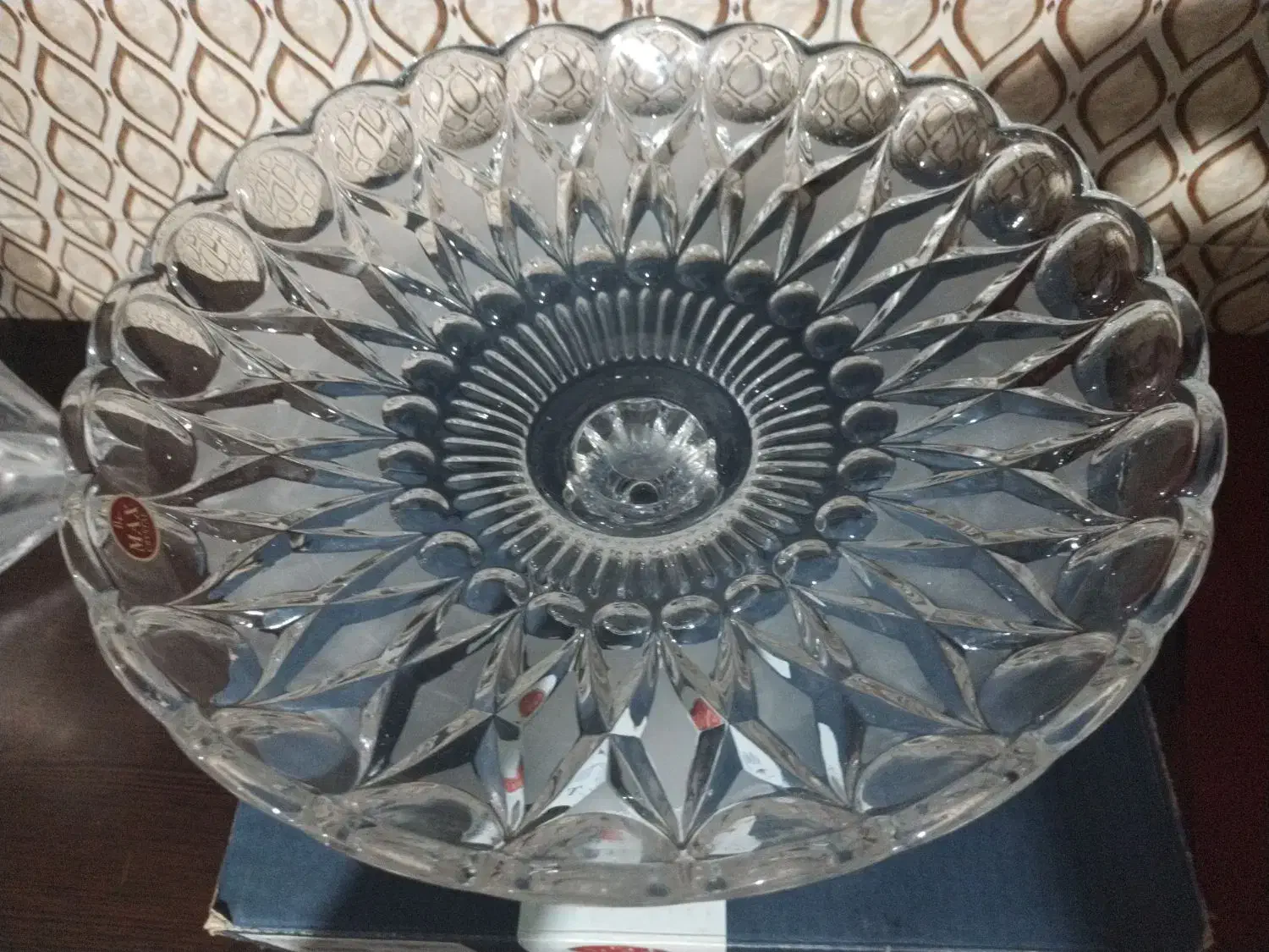 میوه خوری  بزرگ کریستال|ظروف سرو و پذیرایی|ساوه, |دیوار