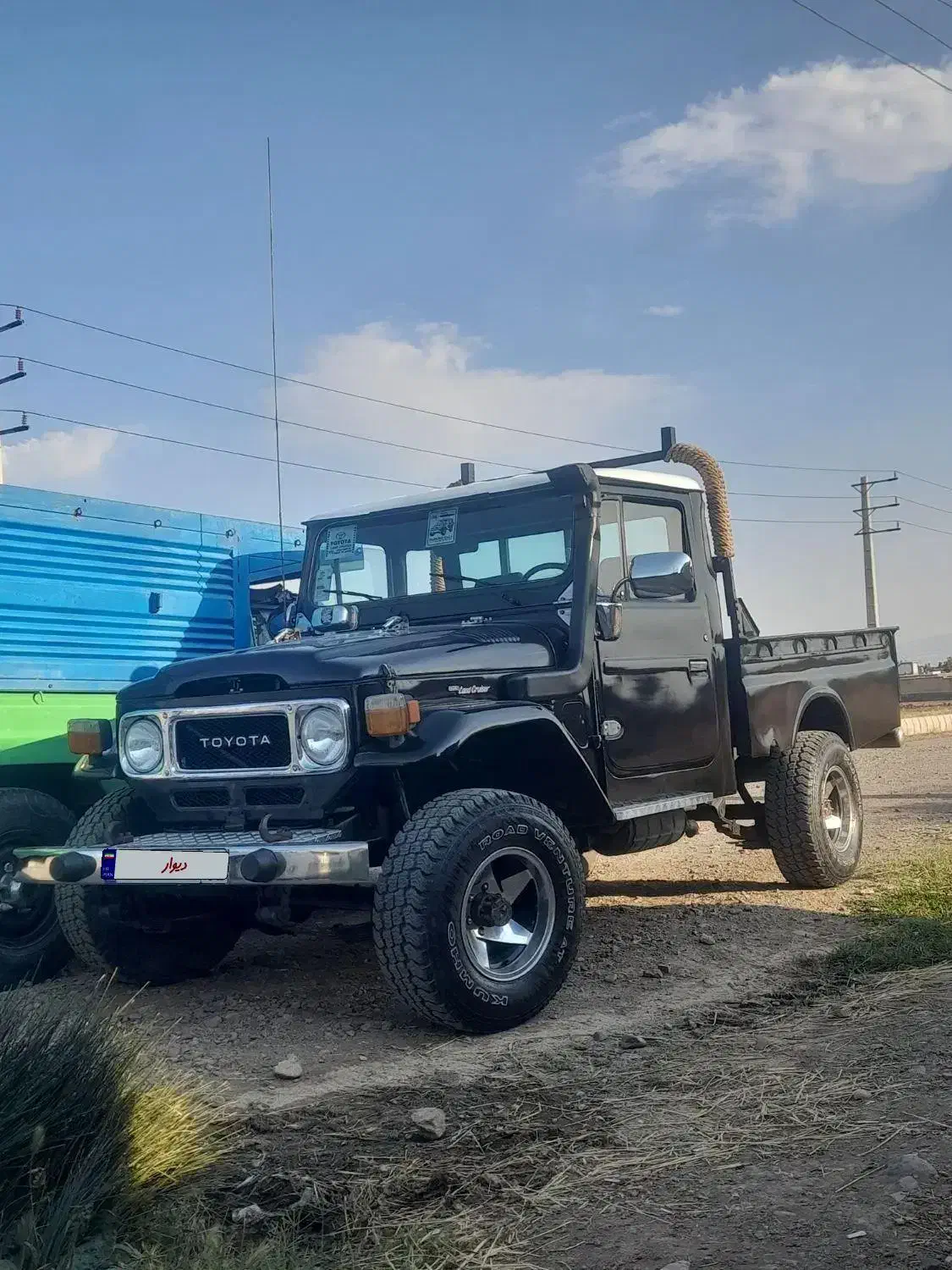 تویوتا لندکروز درحد خشک اس|خودرو کلاسیک|تبریز, |دیوار