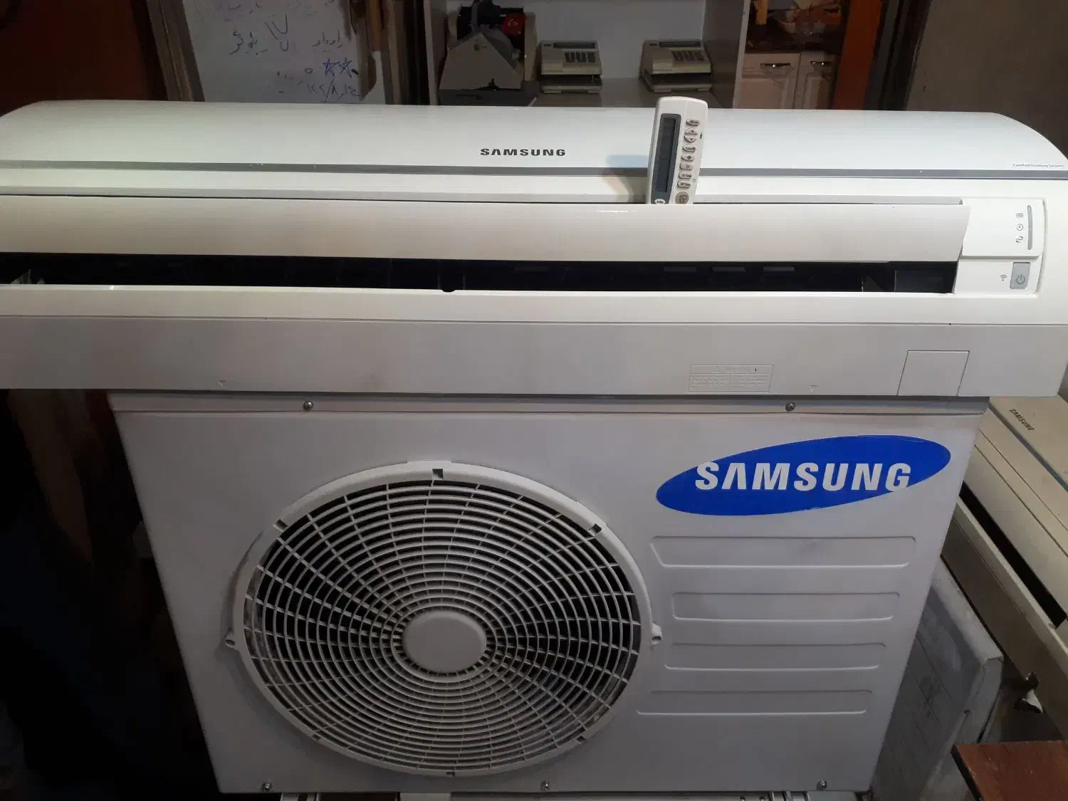 کولر گازی ۲۴ هزار سامسونگ موتور بزرگ اصل کره|کولر گازی و فنکوئل|تهران, ایرانشهر|دیوار