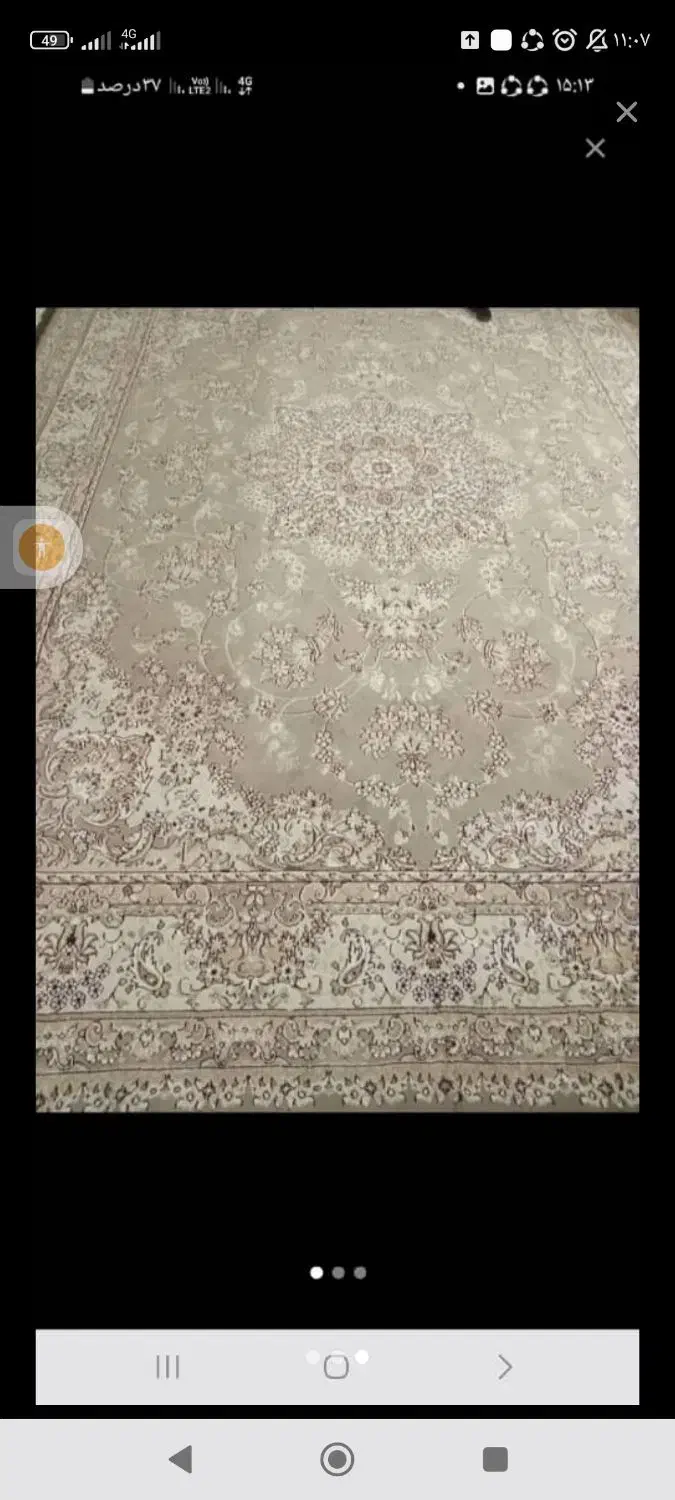 فرش 12متری تمام نخ|فرش|دزفول, |دیوار