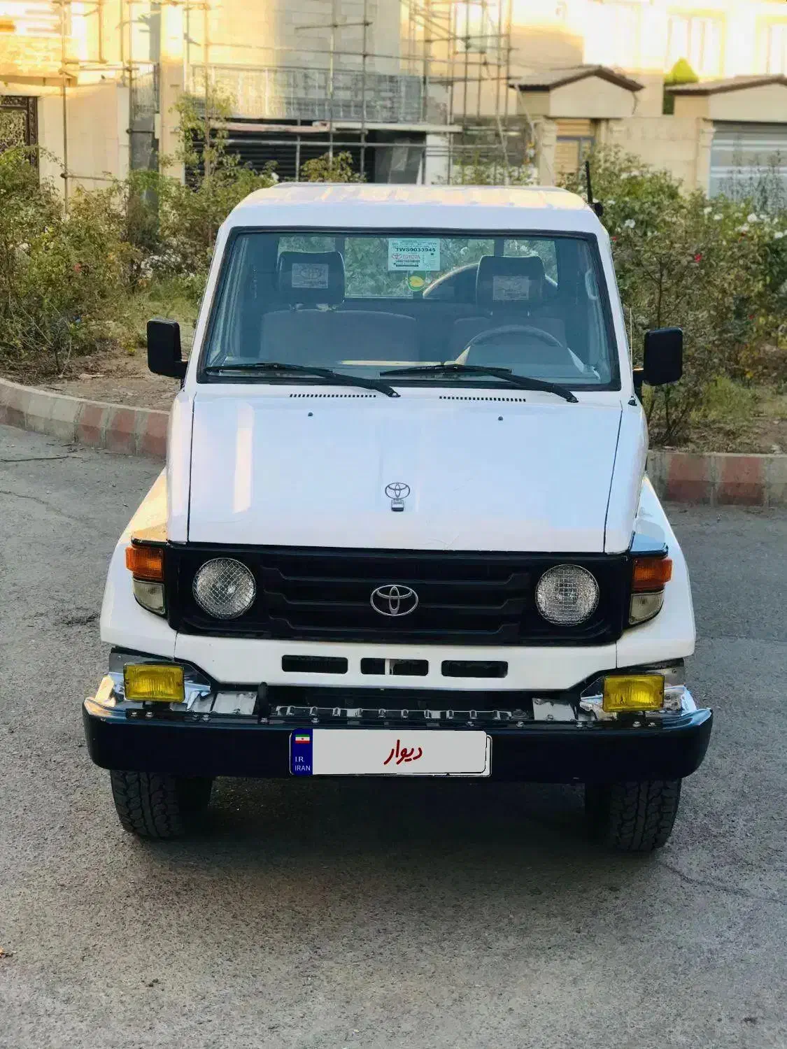 تویوتا‌وانت لندکروز سندفابریک مزایده 2002|خودرو سواری و وانت|بانه, |دیوار