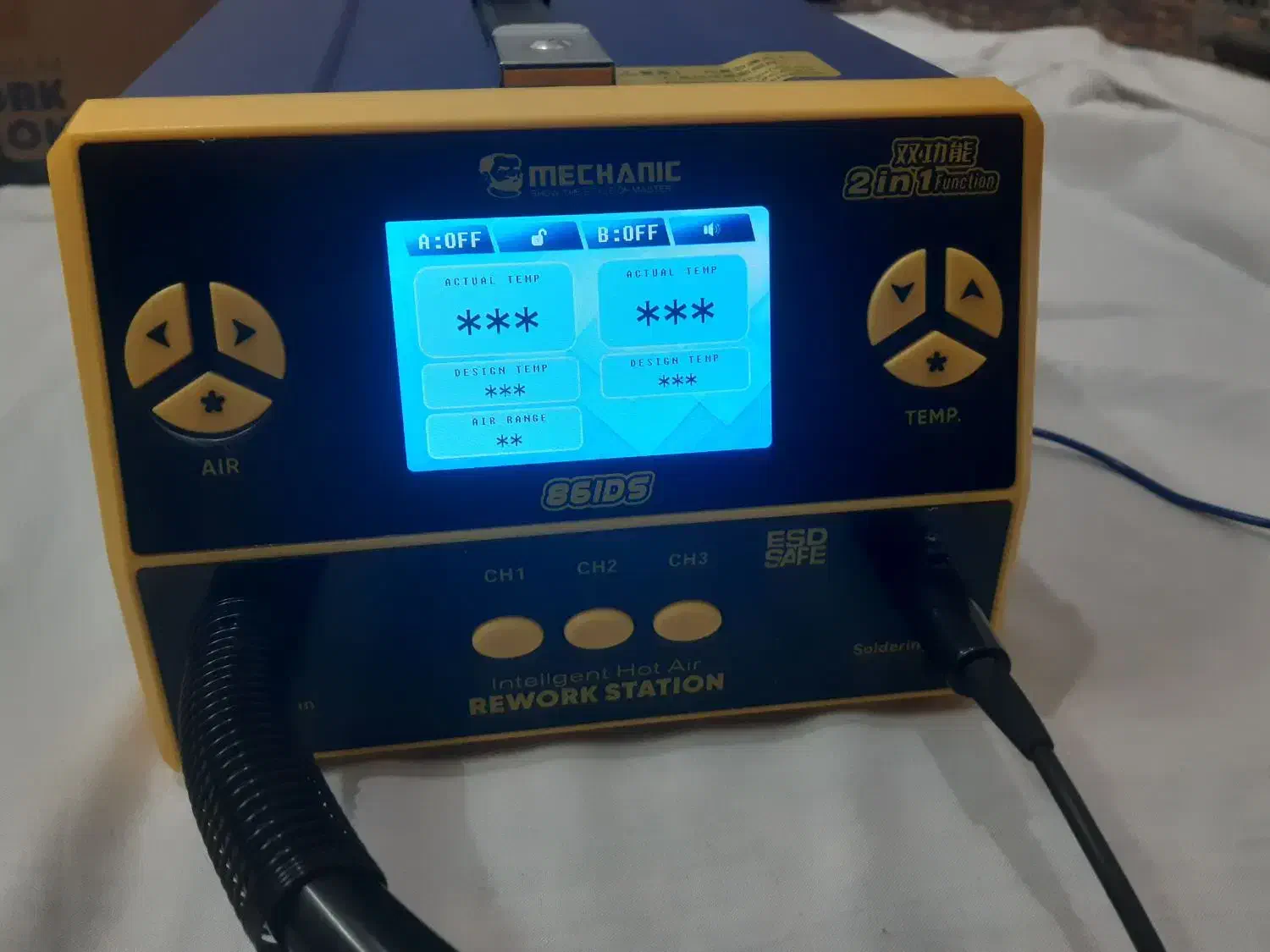 هیتر هویه حرفه ای 861ds با هویه t210|ابزارآلات|تهران, دانشگاه شریف|دیوار