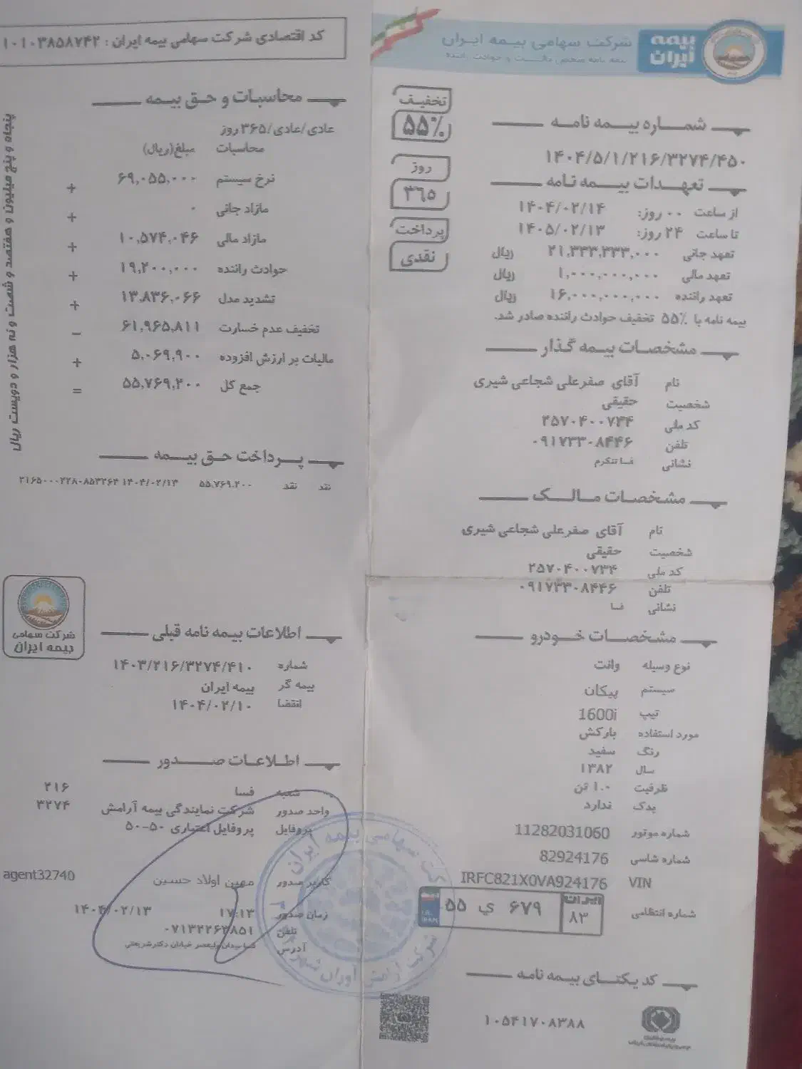 بوغلمون محلی|حیوانات مزرعه|شیبکوه (فارس), |دیوار