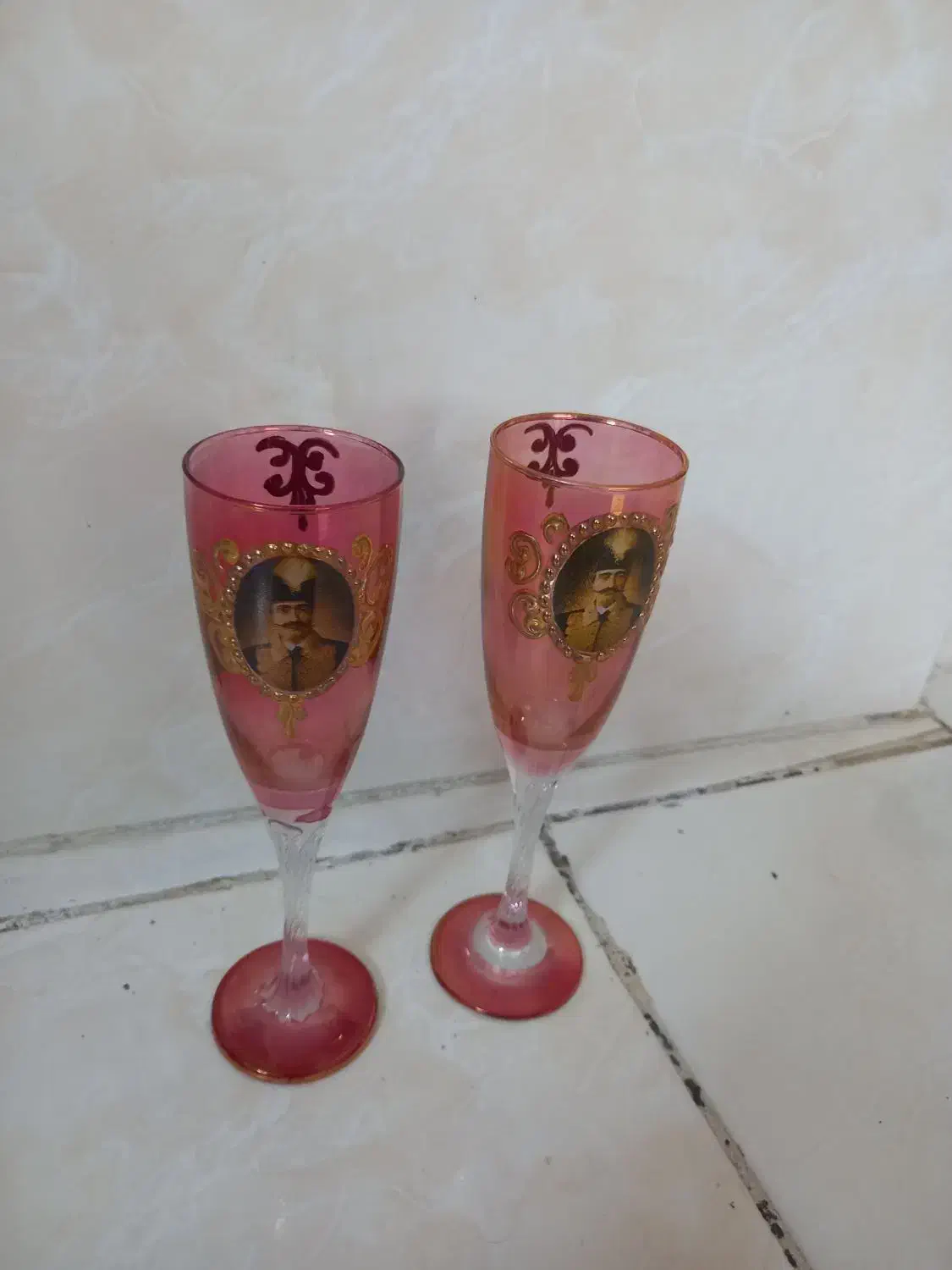 جام ۶ تایی|کلکسیون اشیاء عتیقه|گرگان, |دیوار