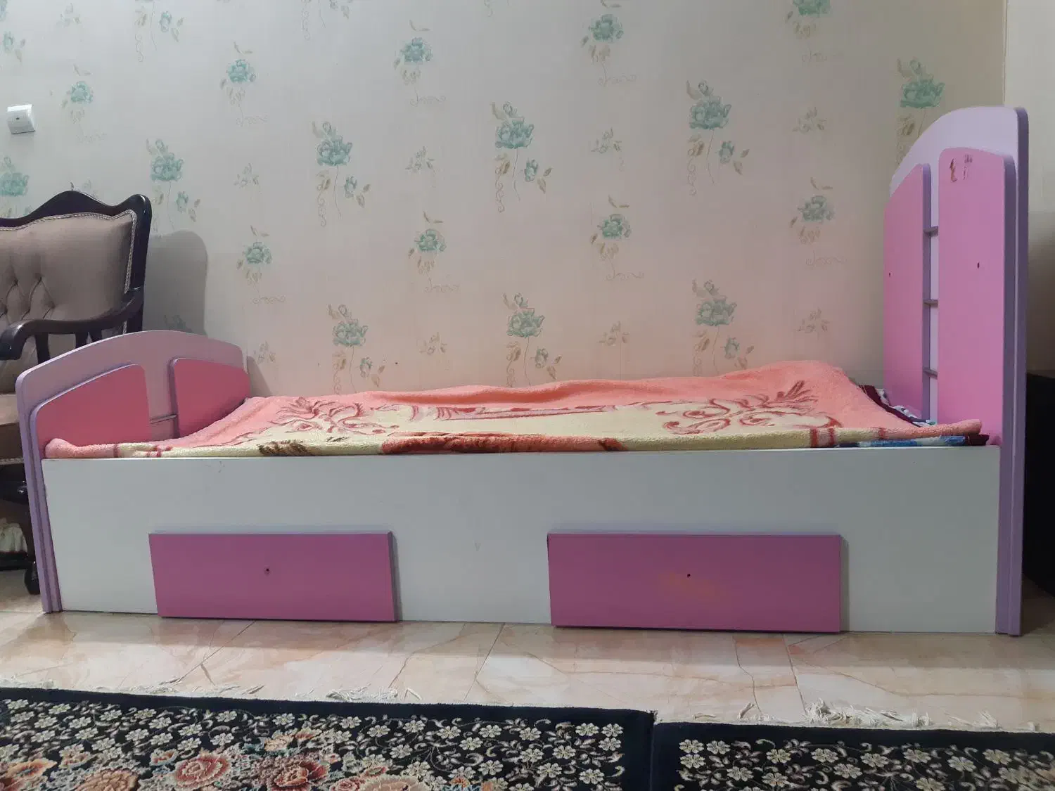 تخت نوجوان یک نفره|تخت و سرویس خواب|تهران, وردآورد|دیوار