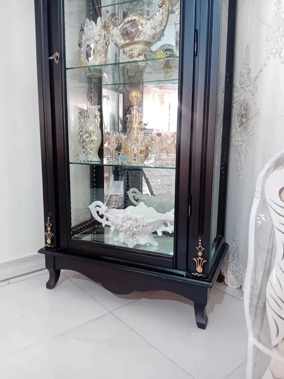 بوقه قهوه‌ایی|بوفه، ویترین، کنسول|قزوین, |دیوار